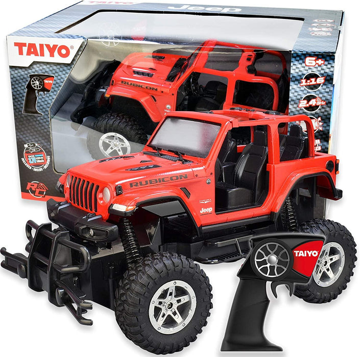 Jeep Rubicon 1/16Toy RC Red