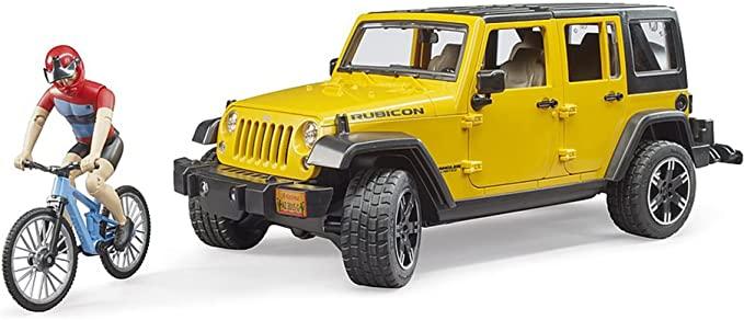 Jeep Rubicon w/ Mountain Bike & Figure