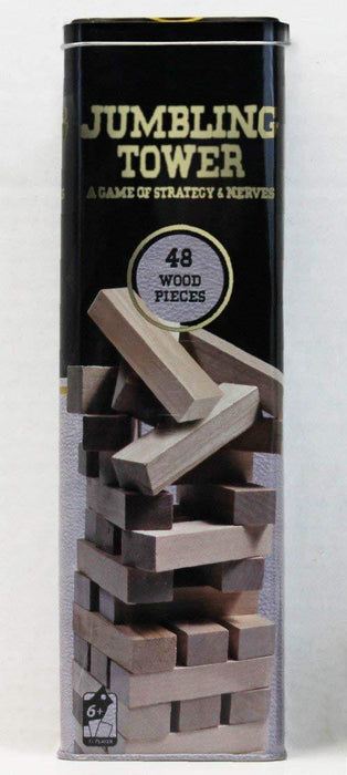 Jumbling Tower Game Wood 48pc Set
