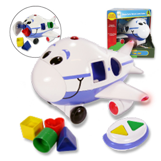 Jumbo The Jet Shape Sorter Remote Control Airplane