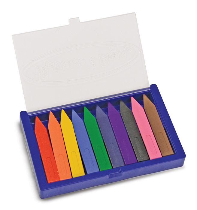 Jumbo Triangular Crayons (10 pcs)