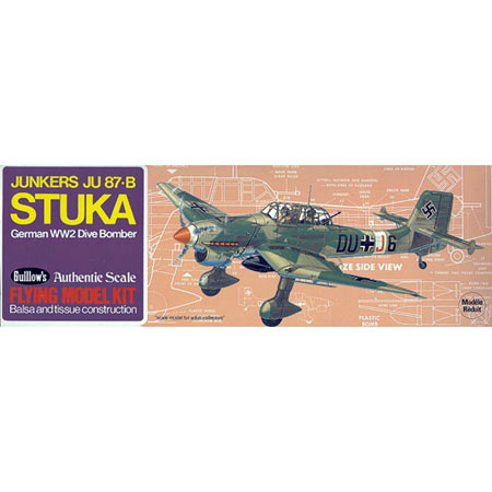 Junkers JU 87B Stuka Balsa Kit
