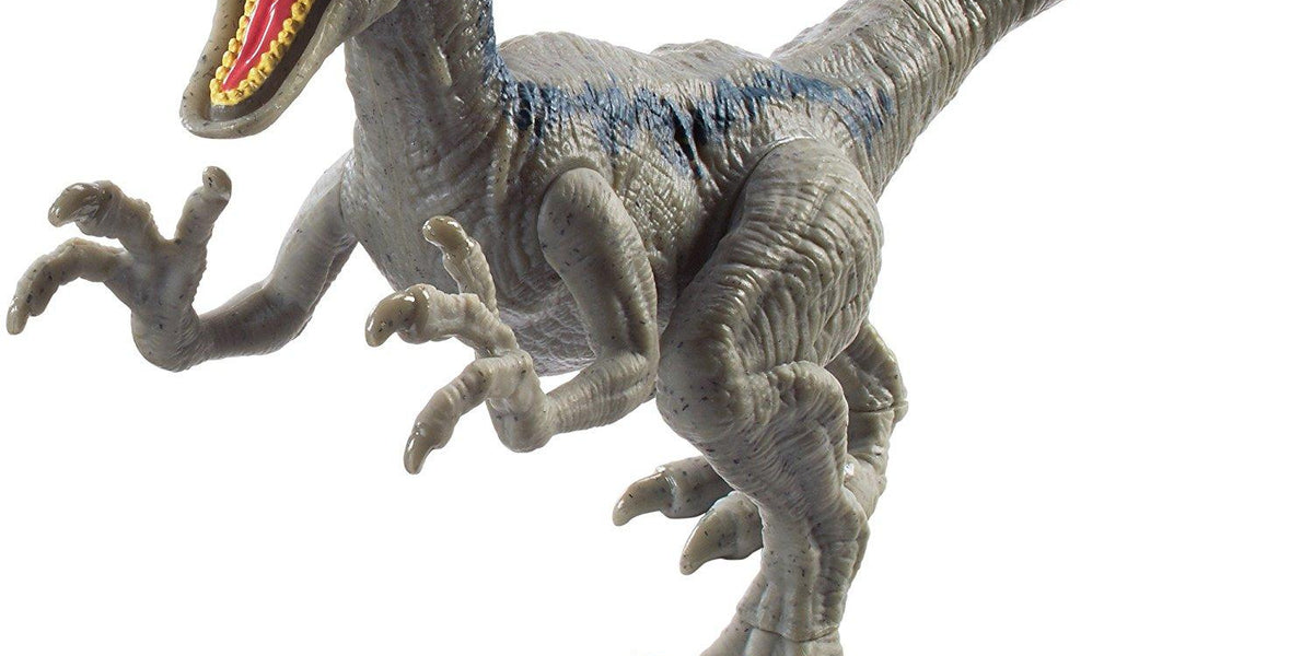 Jurassic World Attack Pack Velociraptor Blue Figure — Adventure Hobbies ...