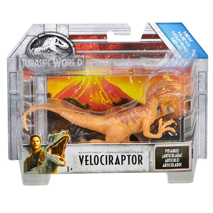 Jurassic World Attack Pack Velociraptor Figure