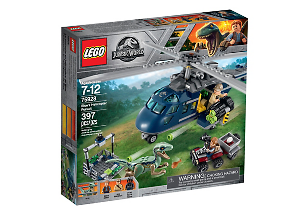 Jurassic World Blue's Helicopter 75928