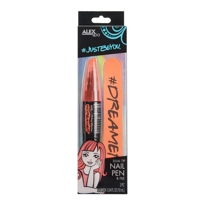 # Just Be You Nail Pen and File Orange