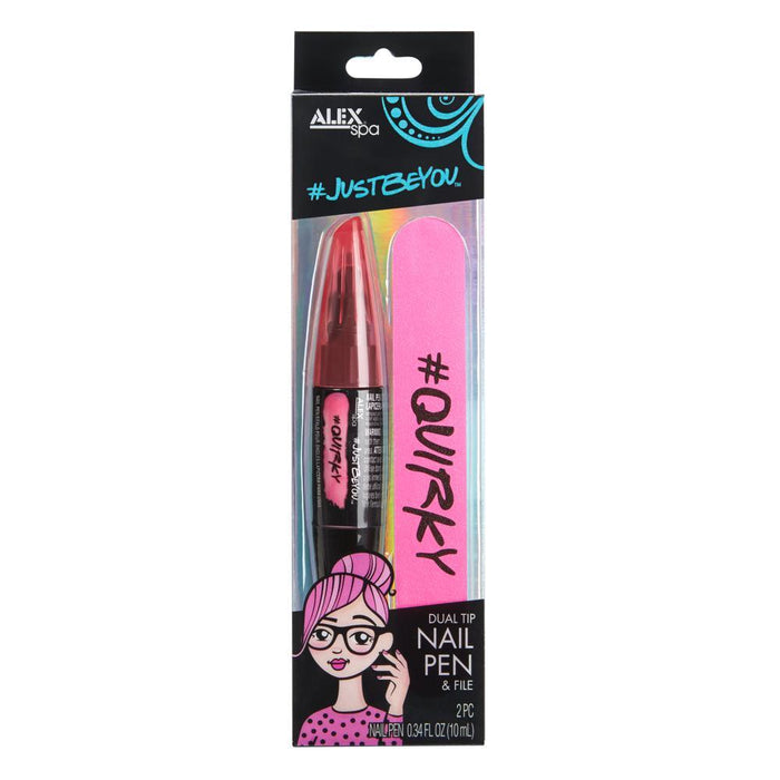 # Just Be You Nail Pen and File Pink