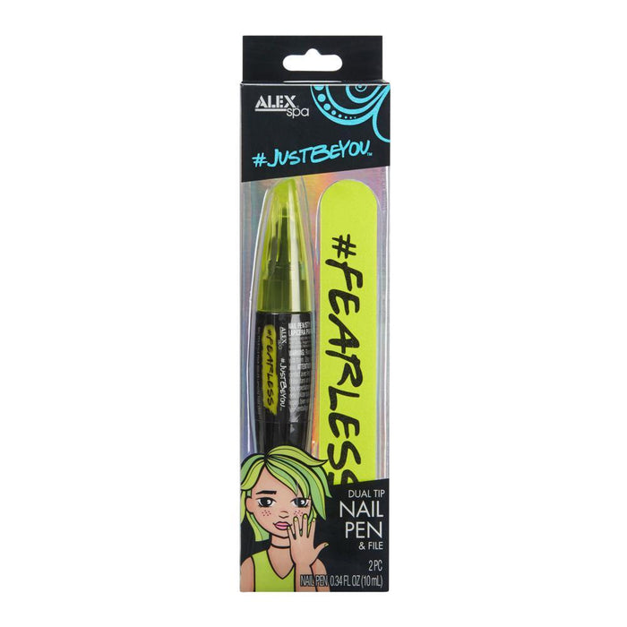 # Just Be You Nail Pen and File Yellow