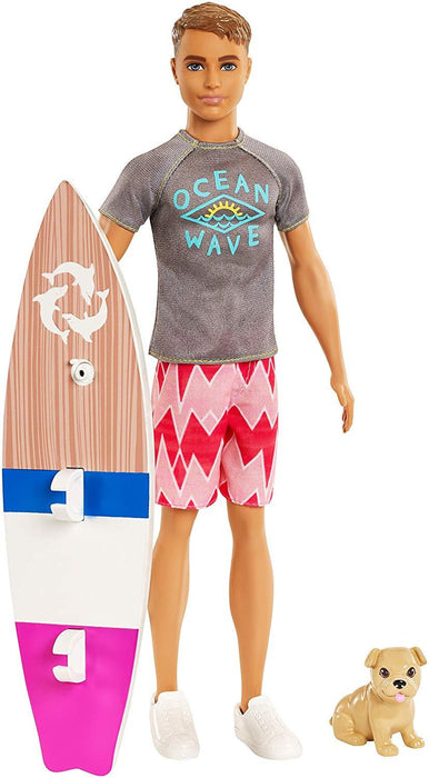 Ken with Surfboard
