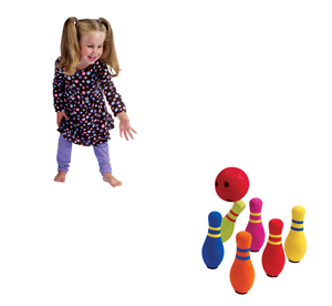 Kidoozie Six Pin Bowling Set