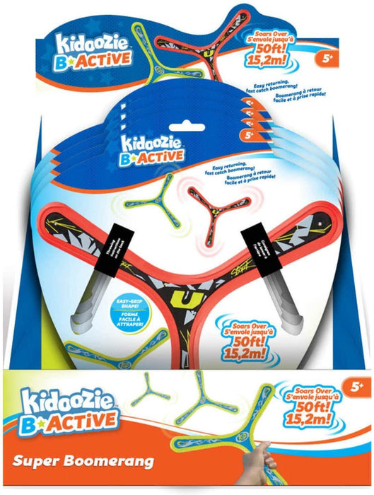 Kidoozie Super Boomerang, Unique 3 Bladed Boomerang