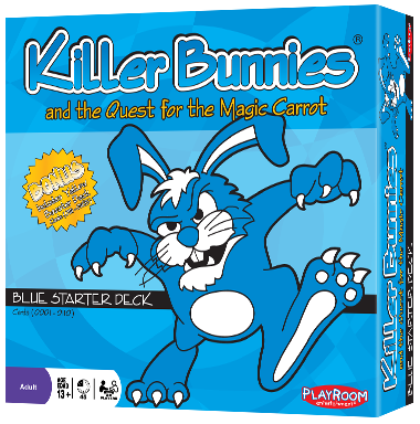 Killer Bunnies Blue Starter Deck Card Game