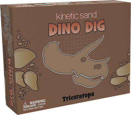 Kinetic Sand Dino Dig Triceratops