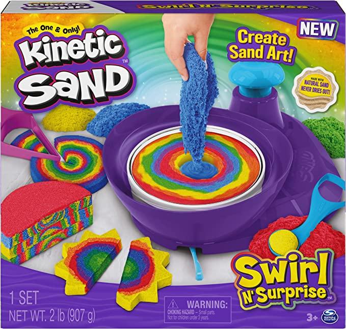 Kinetic Sand Swirl N' Surprise Set
