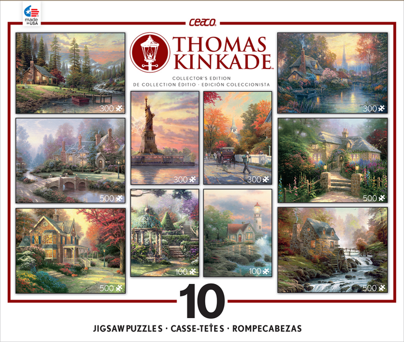 Kinkade Multipack - 10 Puzzles