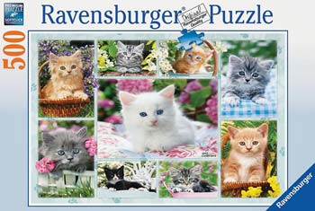 Kittens in a Basket 500 pc