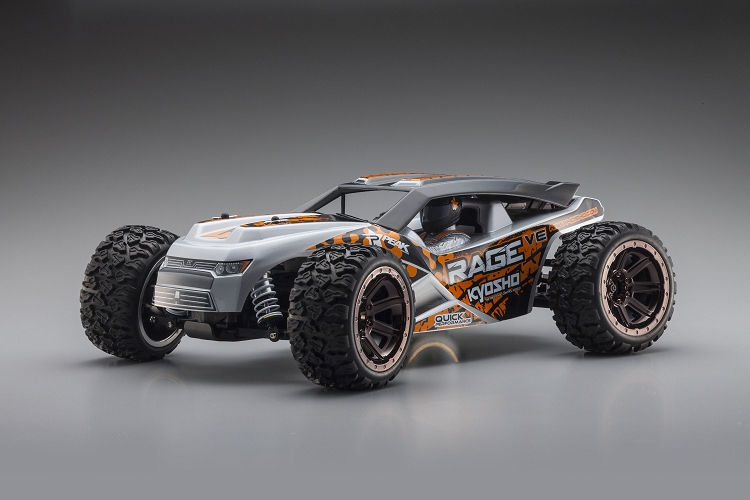 Kyosho 1/10 Brushless EP 4WD Rage VE Ready To Run RC Truck