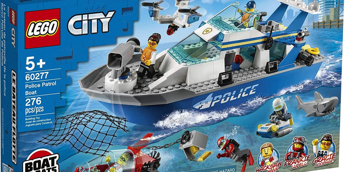 Police Station Lego Police Patrol Boat 60277 LEGO City Police