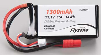 LIPO BATTERY 3S 11.1V 1300MAH