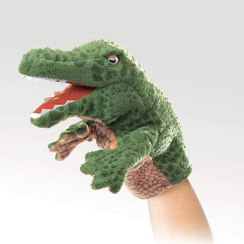 LITTLE HANDS ALLIGATOR PUPPET