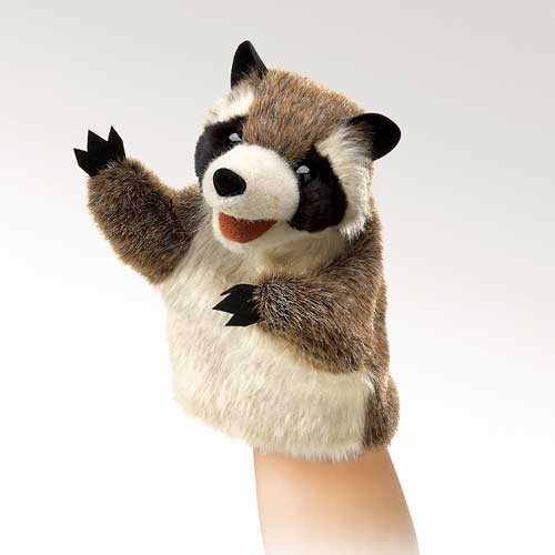 LITTLE HANDS RACCOON PUPPET