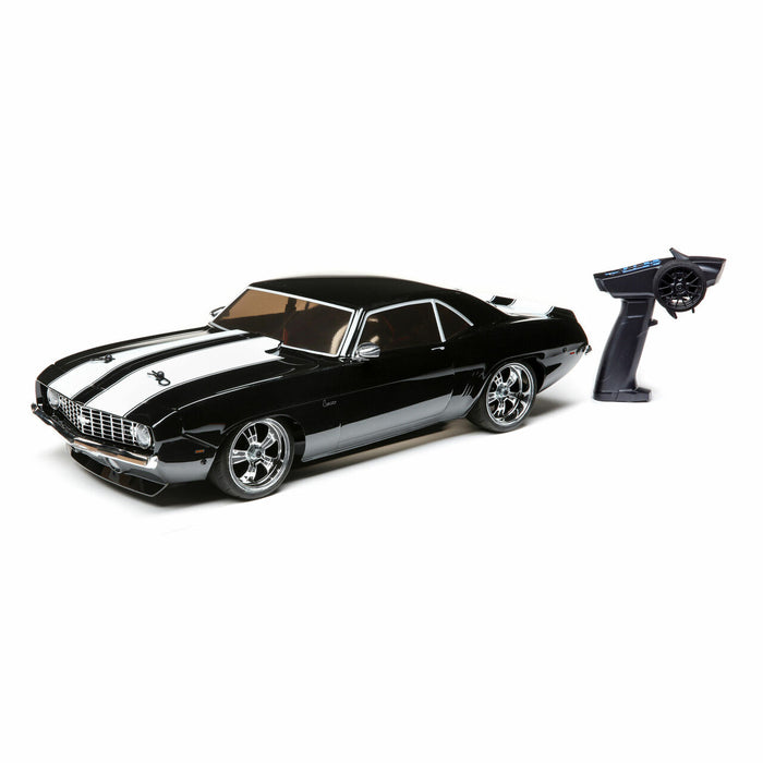 1/10 1969 Chevy Camaro V100 AWD Brushed RTR, Black