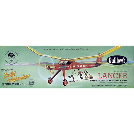 Lancer Balsa Airplane Kit