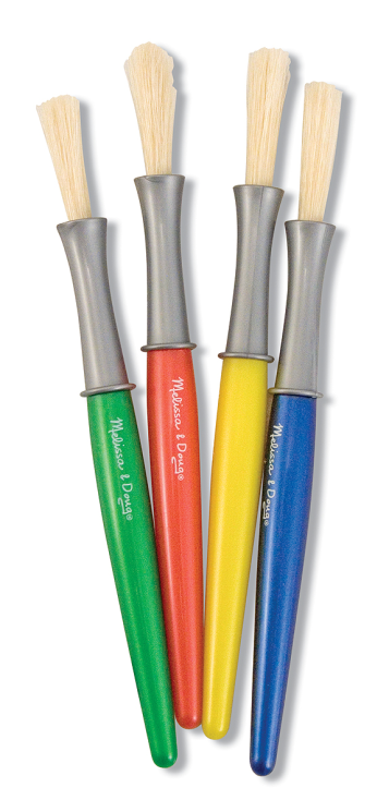 Large Paint Brushes (set of 4) — Adventure Hobbies & Toys