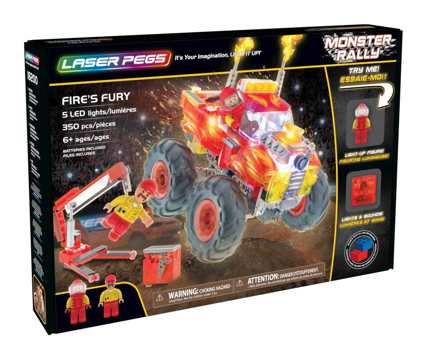Laser Pegs - Fire's Fury Brick Set