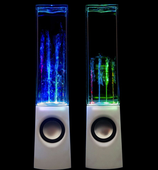Leading Edge Water Dancing Speakers-Green with LED's