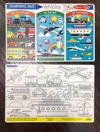 Learning Mat: Vehicles