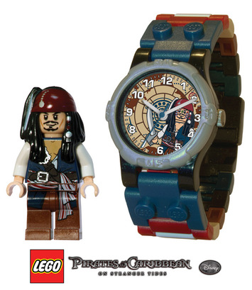 Lego Watch Pirates of the Carribean Captn Jack Sparrow