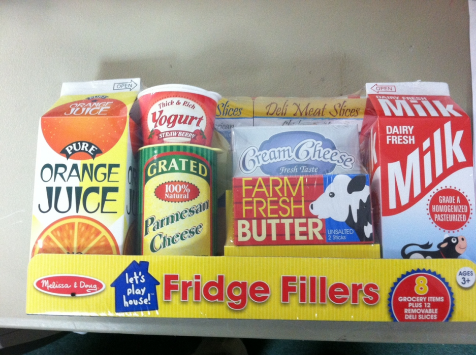 Let's Play House! Fridge Groceries