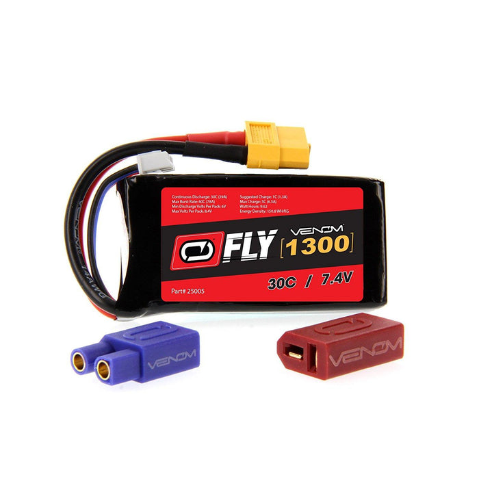 LiPo 2s 7.4v 1300mah 30c Battery