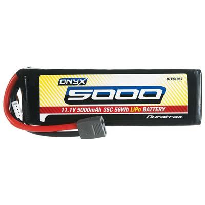 LiPo Onyx 3S 11.1V 5000mAh 35C Soft Case Star