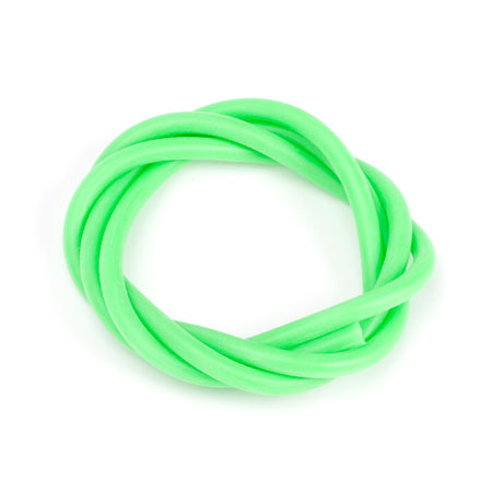 Lightning Line, 3' , Neon Green Silicone Tubing