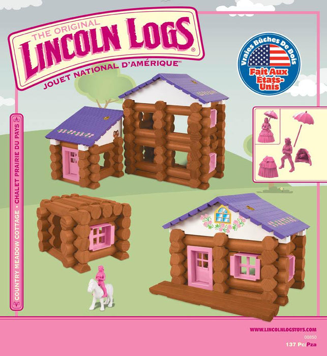 Lincoln Logs Country Meadow Cottage