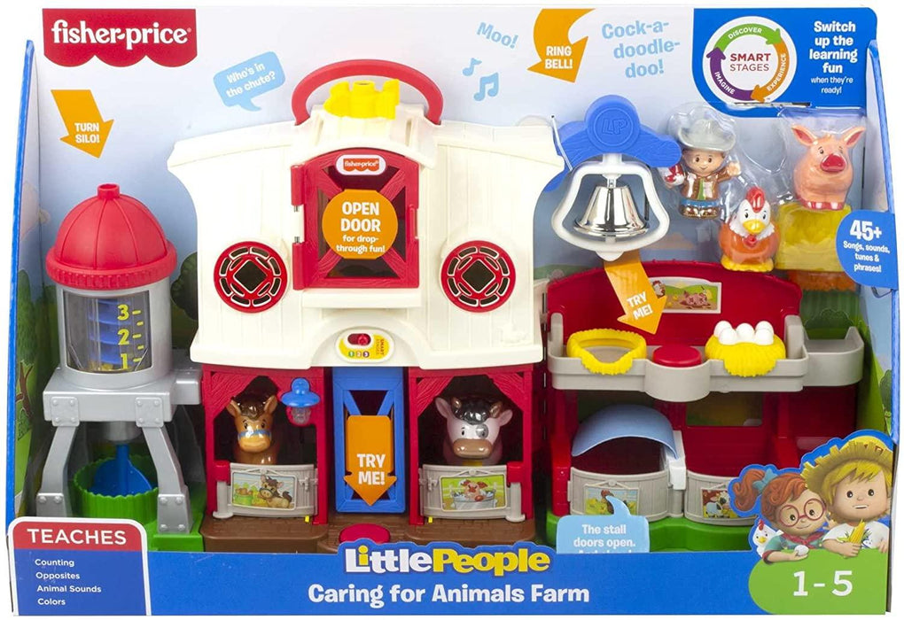 Little People Caring for Animals Farm Playset