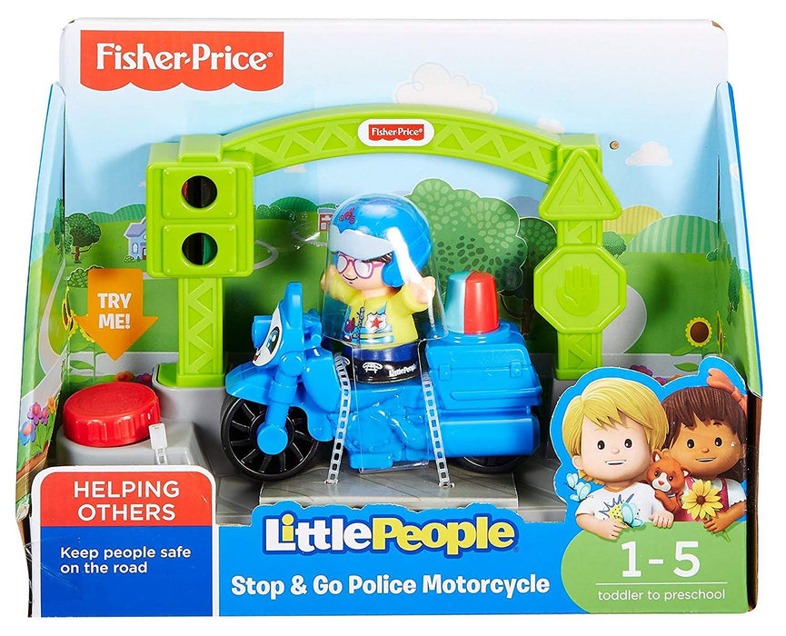 Little People Stop & Go Police Motorcycle