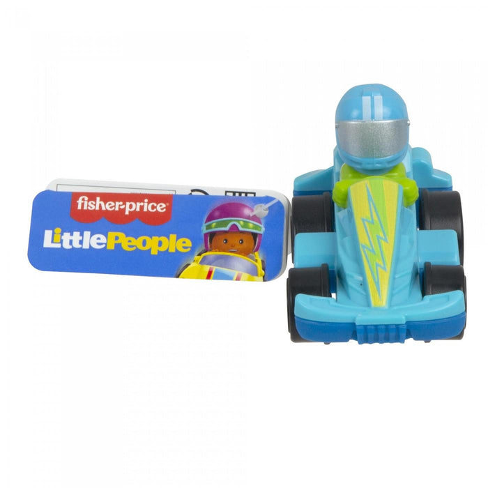 Little People Wheelies-Blue&Grn Racer