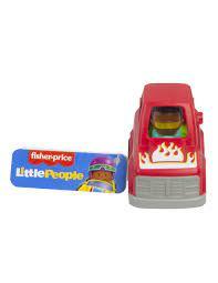 Little People Wheelies-Red FLames Racer