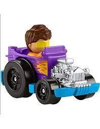 Little People Wheelies Purple Car