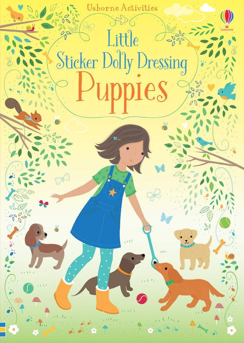 Little Sticker Dolly Dressing Puppies Book