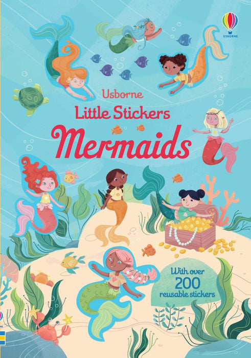 Little Stickers Mermaids Book