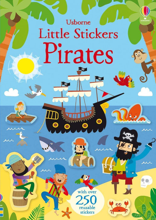 Little Stickers Pirates Book