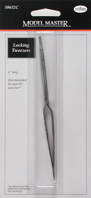 Locking Tweezers 6" Curved
