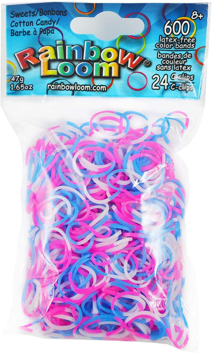 Loom Bands Sweets - Cotton Candy
