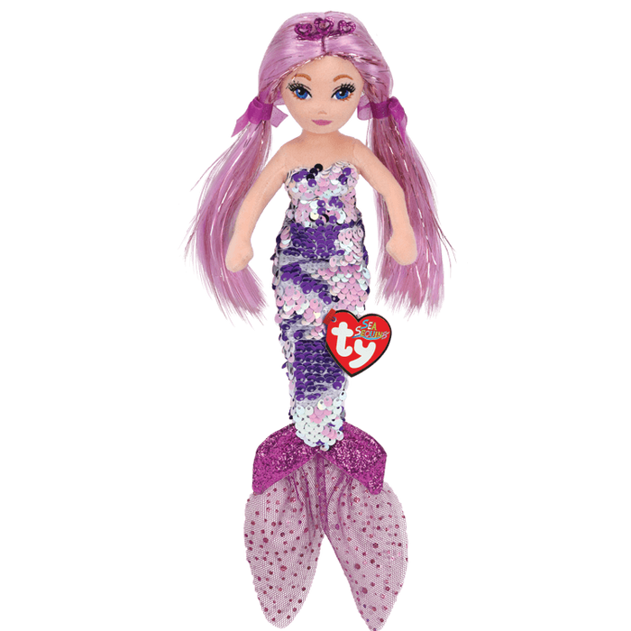 Lorelei-mermaid sequin purple