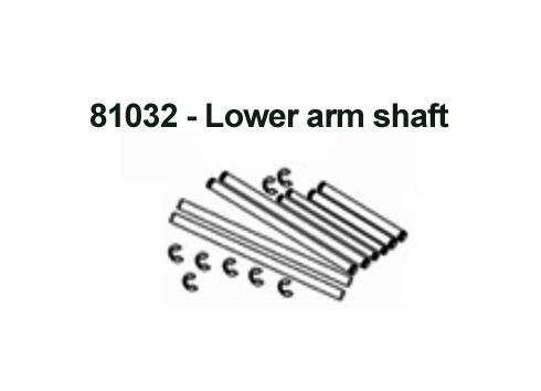 Lower Suspension Arm Hinge pin Set
