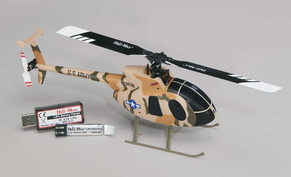 MD530  FP FBLYLESS HELI TX-R